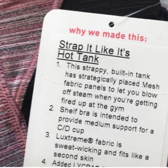 lululemon athletica Pink and Black Tank Top - Picture 10 of 10